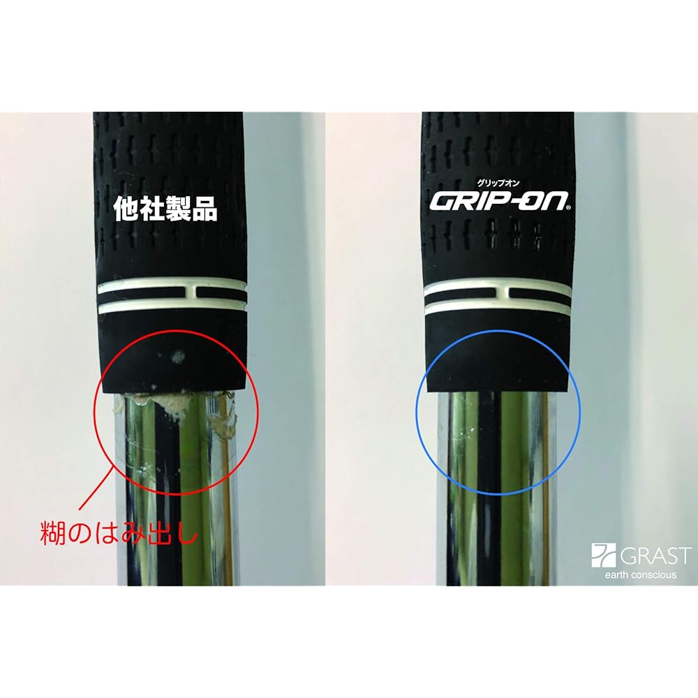 GRIP-ON Golf Grip Replacement Set Safe! No smell! It stops well!