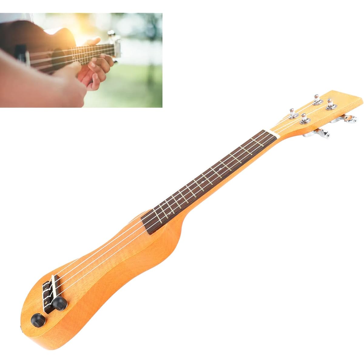 Ukulele warm sound high strings beginner 4-string ukulele