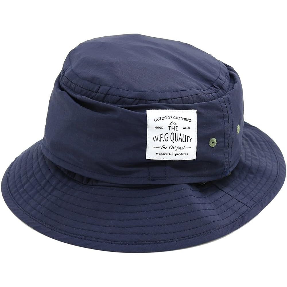 Moskihi Insect Repellent Safari Hat with Net Navy M HB-002