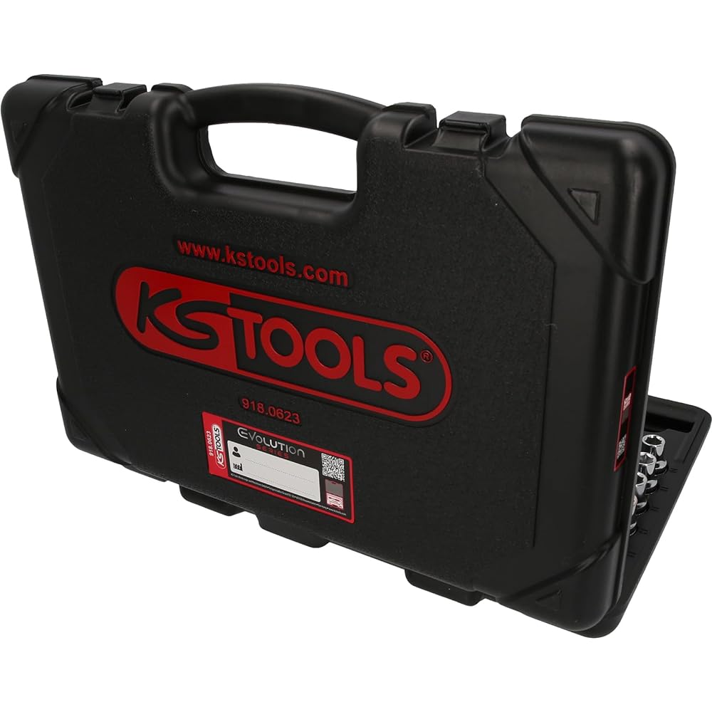 KS TOOLS 1/2" CHROMEplus Socket Set 23 pcs 918.0623 [Parallel Import]