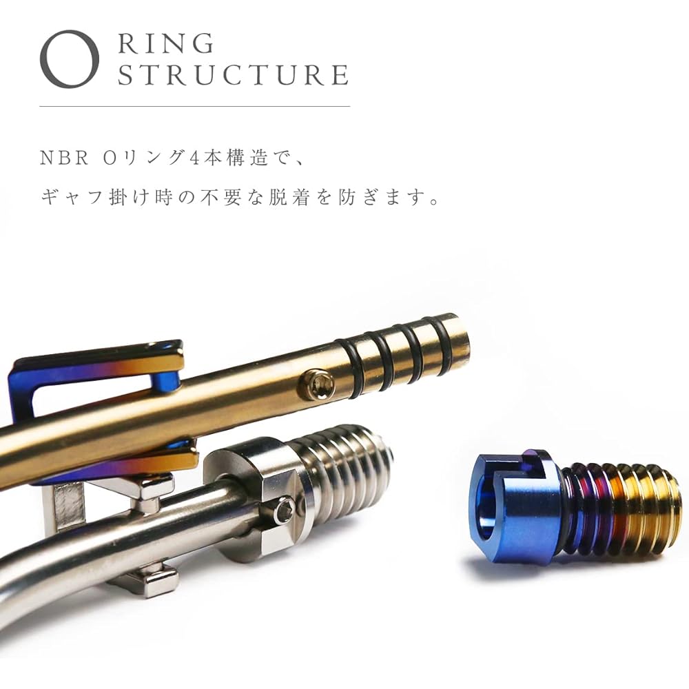 CHONMAGE FISHING 64 Titanium Flying Gaff II Silver Rainbow
