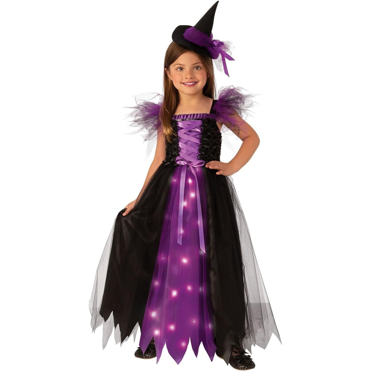 Rubies Fancy Witch Costume for Kids, Large 700903_L