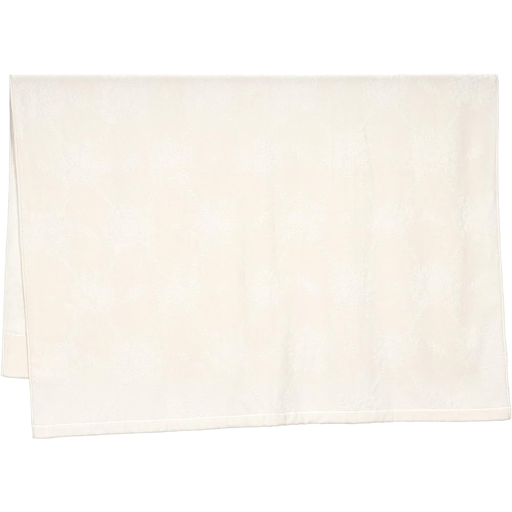 nishikawa [Nishikawa] Towel Blanket Single 100% Cotton Wedgwood Festivity Non-twisted Thread Washable Ivory FR02800002