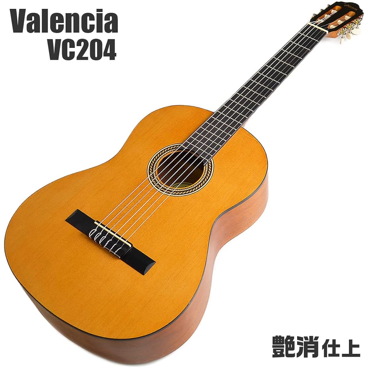 Classical Guitar Beginner Set Introductory 5 Piece Valencia VC204