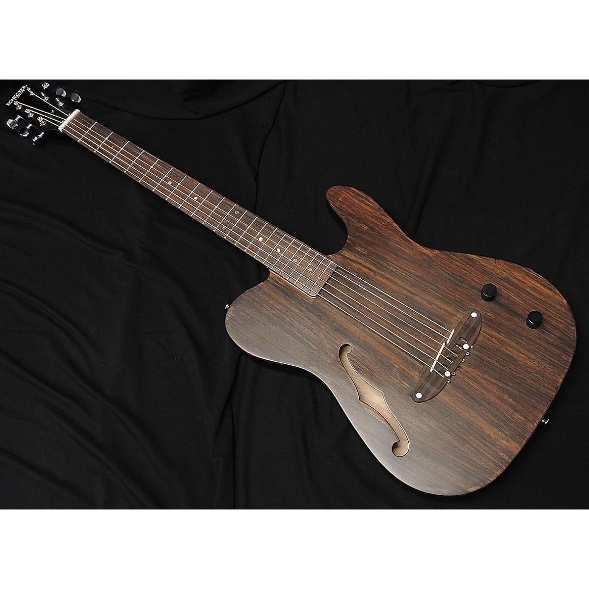 SCHECTER OL-FL-P RNT Oriental Line Schecter Thin Body Acoustic Guitar F-Hole Electric Acoustic Telecaster Shape Rosewood Passive Model [Minor Change Model] [Outlet]