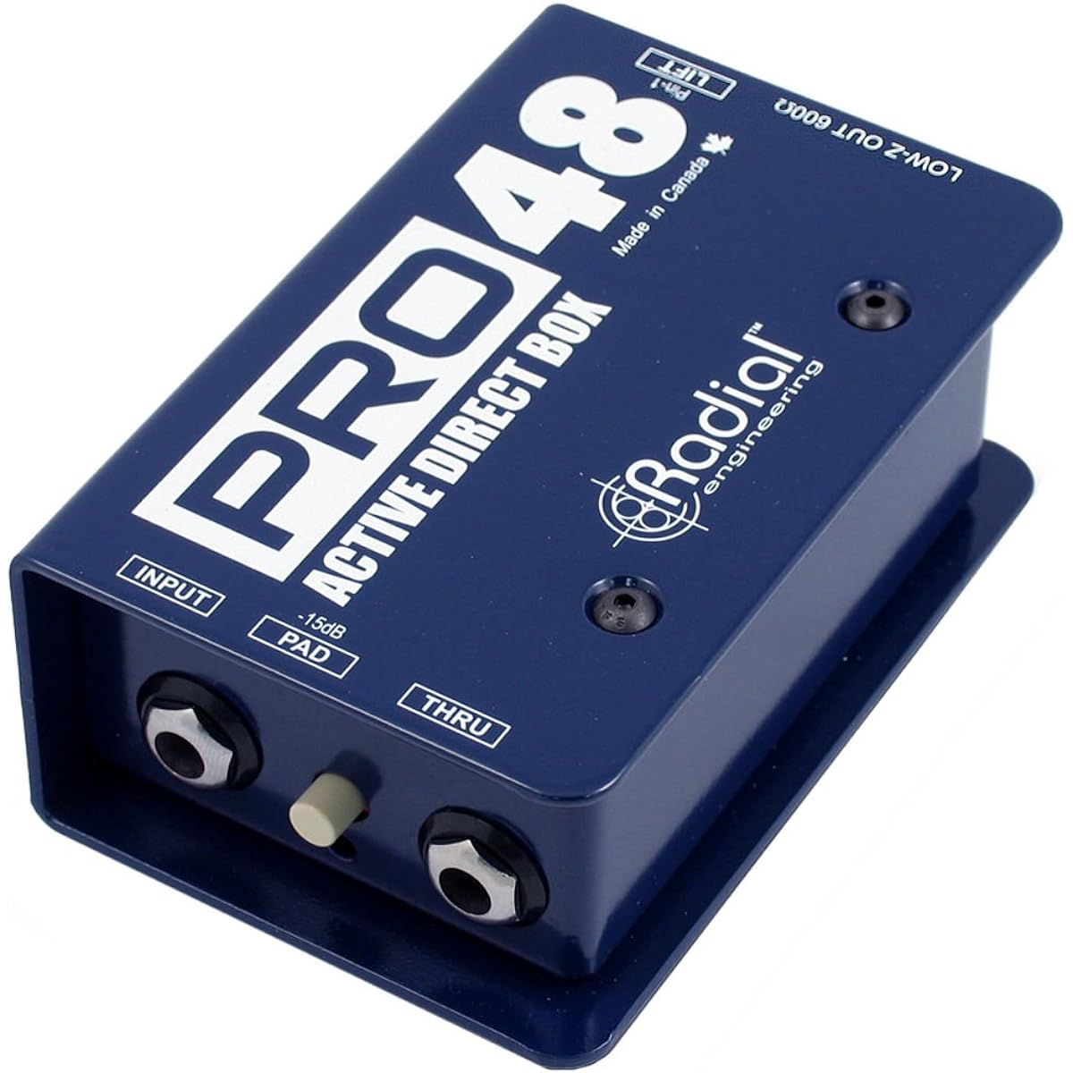 ◆RADIAL PRO48 Direct BOX Phantom power drive Radial DI for active musical instruments "Parallel import product"