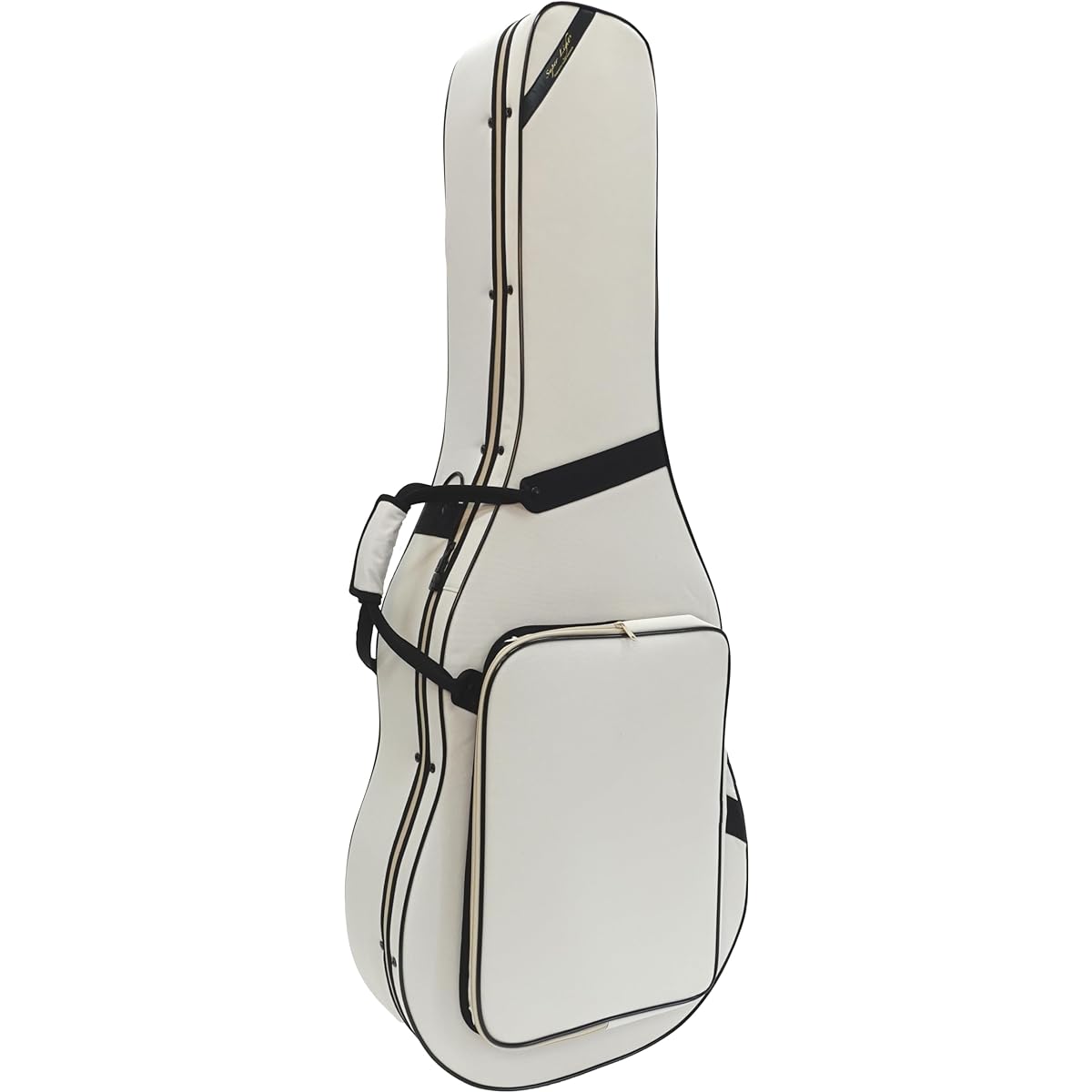 Super Light Classical Guitar Case, Ivory