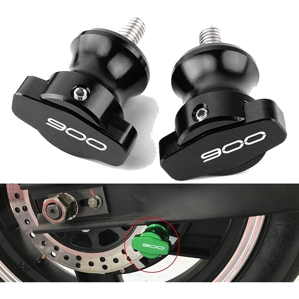 Bike Stand Screw Slider 8mm Motorcycle Accessories CNC Swing Arm Spool Slider Stand Screw For Z900 Z 900 2018 2019 2020 2021 (Color: Green)