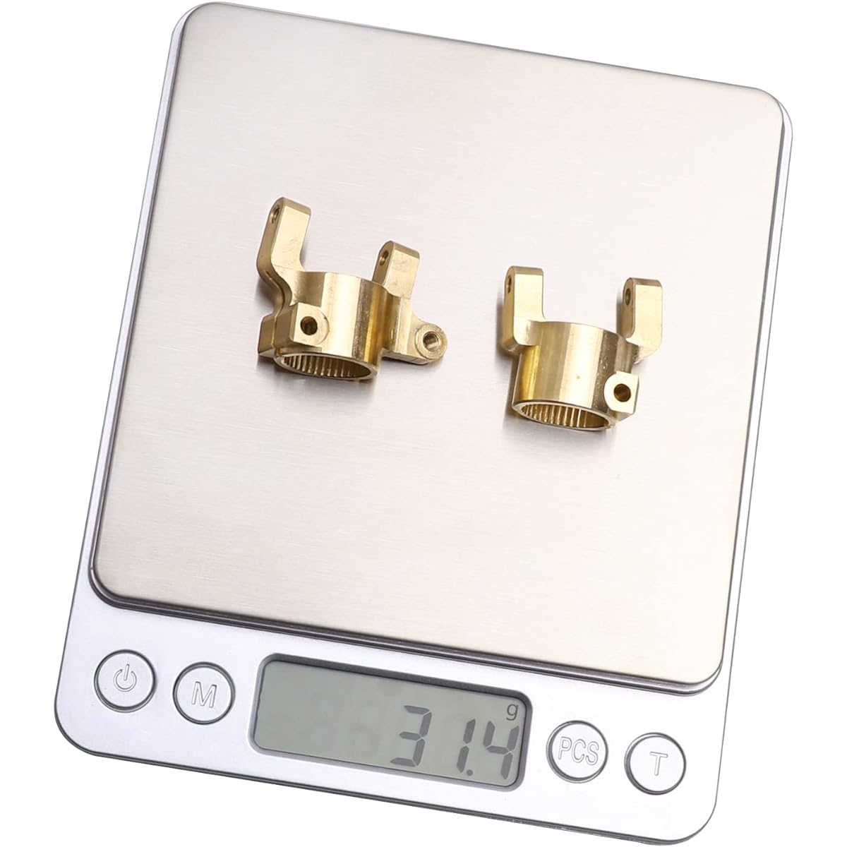 Upgraded Heavy Duty Brass C-Hub Replacement Parts Weights for Axial SCX10 II 1/10 RC Crawler Upgrade