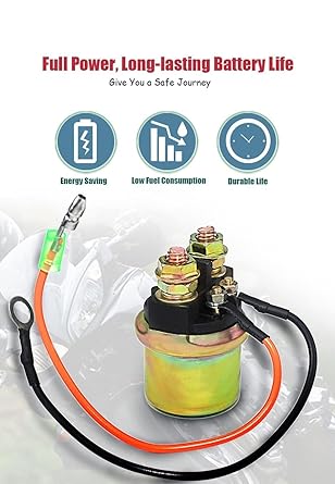 Starter Solenoid Relay Starter Solenoid Relay Suzuki Outboard Motor DT 15 25 30 40 115 140 150 200 225 DF15 DF 30 50 60 70 9.9 HP 31800-94401