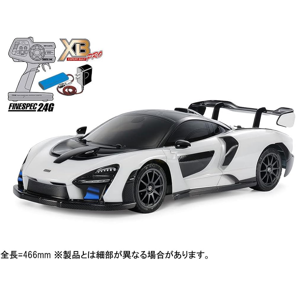 Tamiya 1/10 XB Series No.236 McLaren Senna (TT-02 chassis) Painted complete model with radio 57936