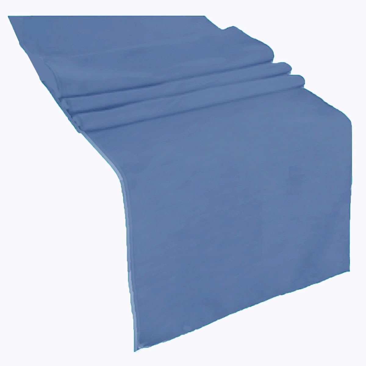 KS LINENS Table Runner Steel Blue Polyester 14"x72"