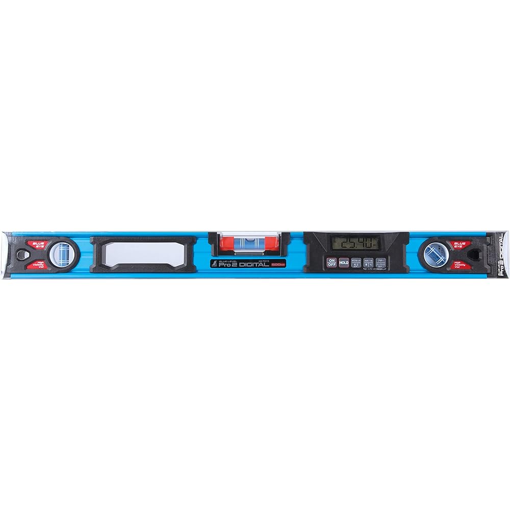 Shinwa Sokutei Blue Level Pro2 600mm Dustproof and Waterproof Digital Level 75315