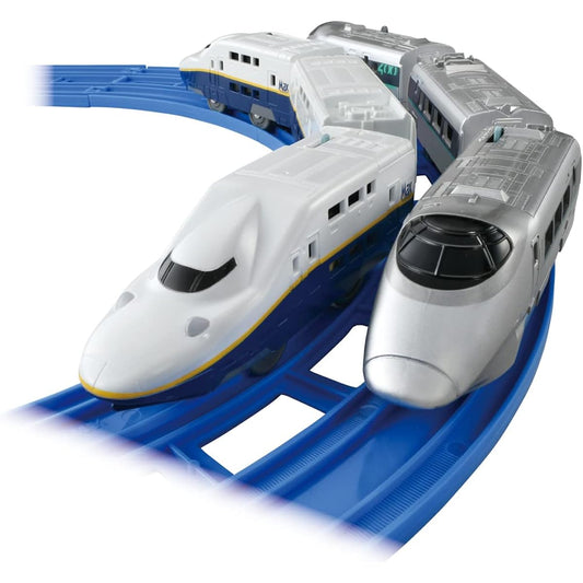 TAKARA TOMY Plarail Shinkansen YEAR2022 400 Series Tsubasa & E4 Series Max Connection Set