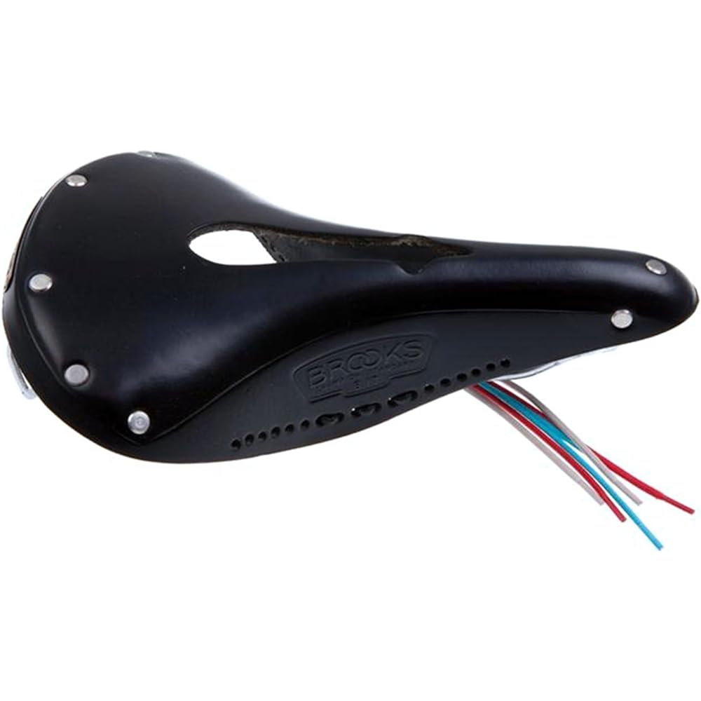 BROOKS Leather saddle Classic model for sports with perforated holes B17 NARROW IMPERIAL BLACK