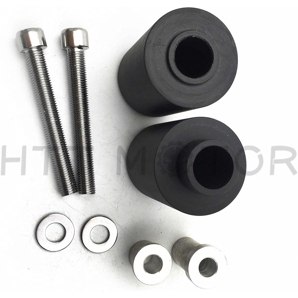 HTTMT MT219-036- Uncut Frame Slider Compatible with 2000-2001 CBR 929 RR 2002-2003 CBR 954 RR Black