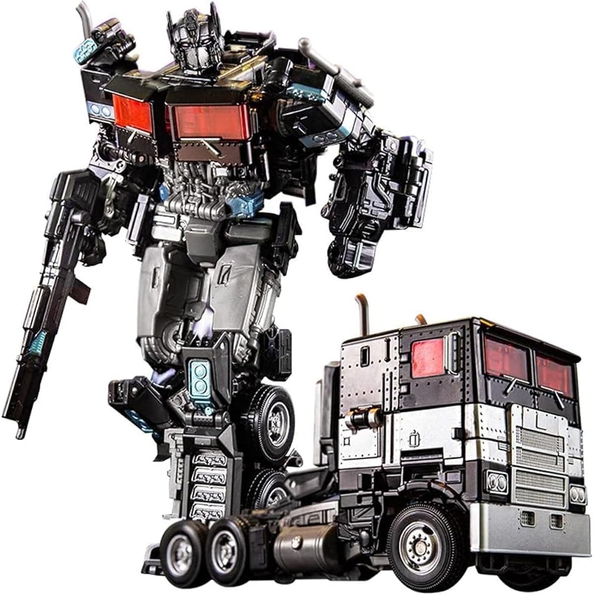 Asoucou Alloy Deformation Robot Toy, Action Figure Deformation Car Model Gift for Kids Boys and Girls.