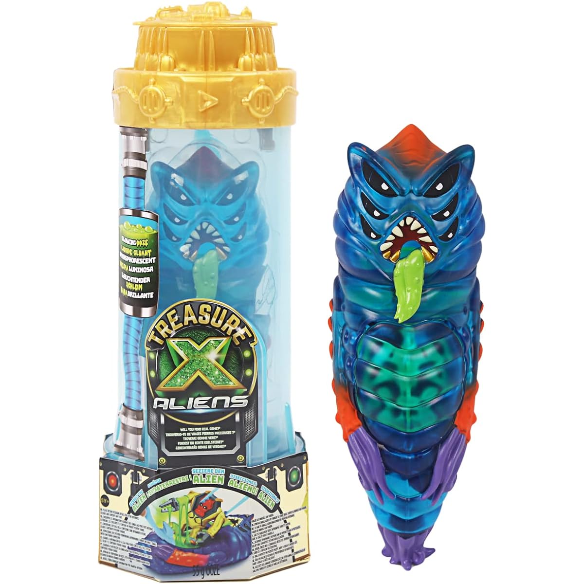 Alien - Dissection Kit with Slime, Action Figures and Treasure (Blue)