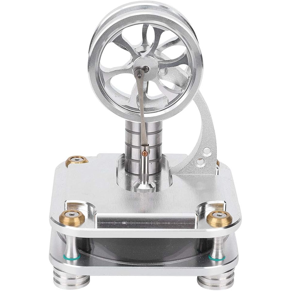 xuuyuu.. Stirling Engine Kit Low Temperature Stirling Hot Air Stirling Engine Motor Engine Stirling Experiment Tool Generator Model Science Education Toy Experiment Science Physics Experiment