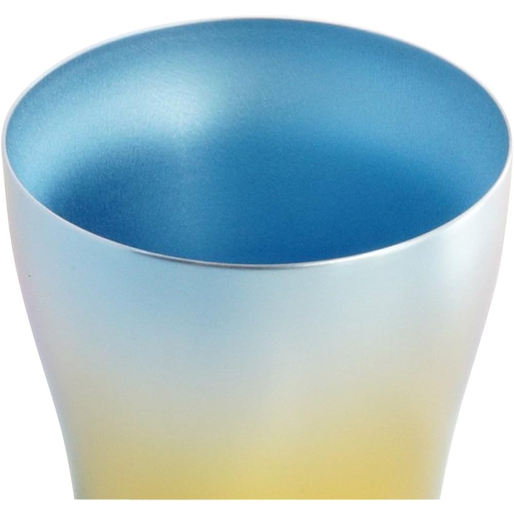 HORIE Made in Tsubame, Niigata Prefecture Pure Titanium Double Tumbler 250cc Aloha Sunset Set of 2 T-15-AS250SET T-15-AS250SET