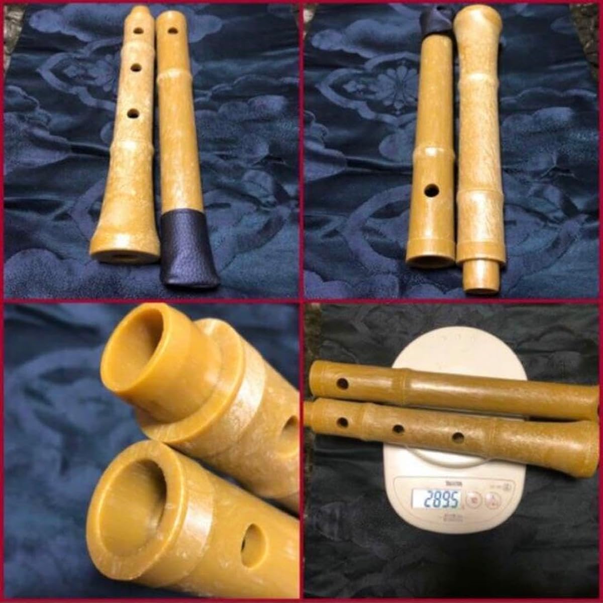 Shakuhachi 1 shaku 6 inch tube Resin product Spring Sea Regular size regular tube Sound output confirmed
