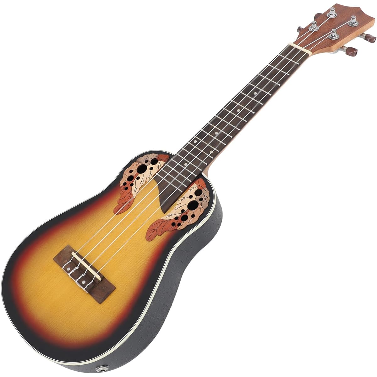 Ukulele, 23 inch Rosewood Fretboard Tone Adjustable Ukulele Toy