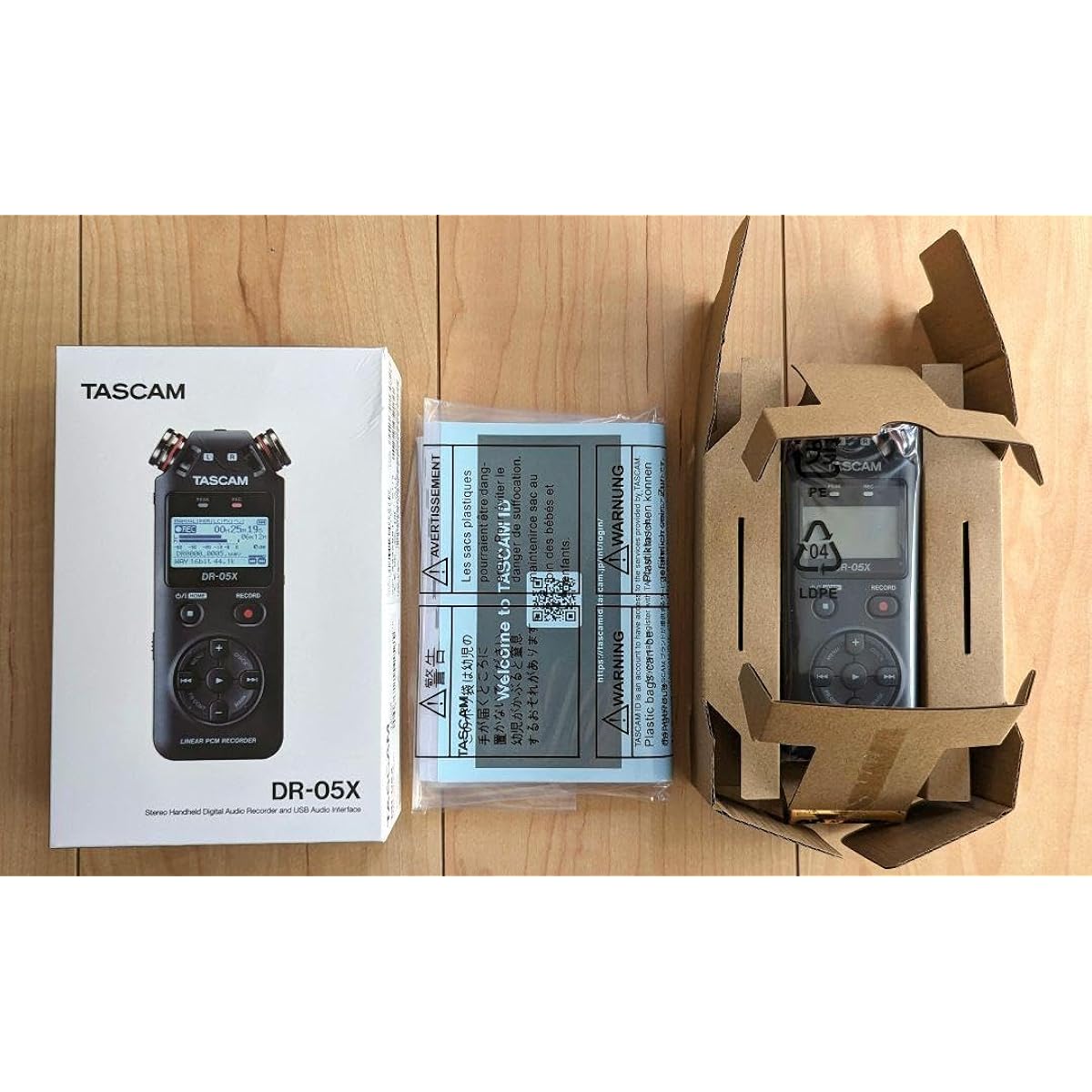 TASCAM DR-05X Handy Recorder
