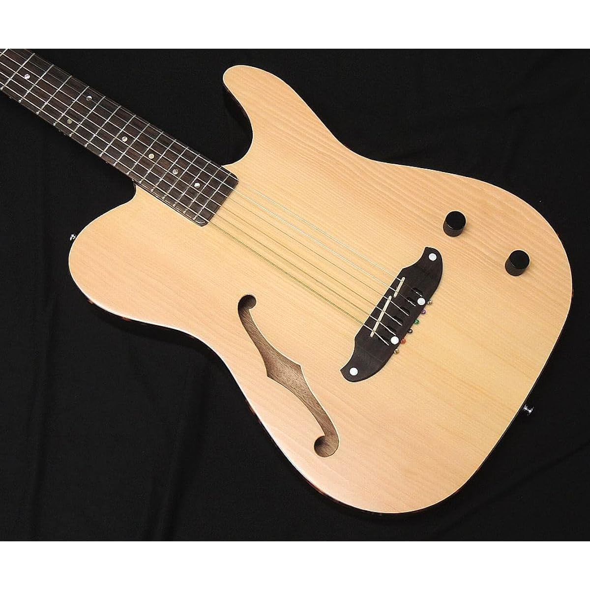 SCHECTER OL-FL-P SNTL Oriental Line Schecter Thin Body Acoustic Guitar F Hole Electric Acoustic Satin Natural Passive Minor Change Model