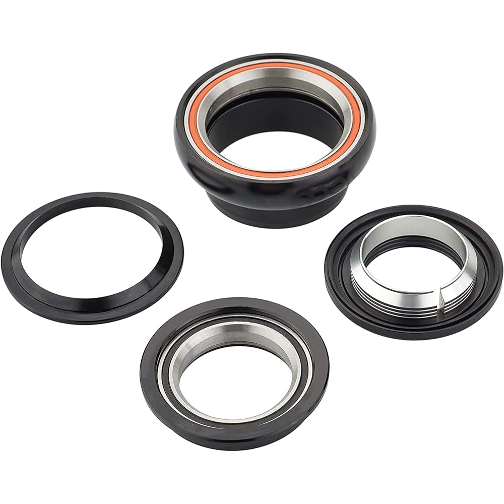Deda ELEMENTI Headset Head Parts Headset CLASSIC1 Upper:1-1/8, Lower:1.5 BLK CLASSIC1 Upper:Semi-Integrated 1”1/8, Lower:External Cup 1.5” BLK