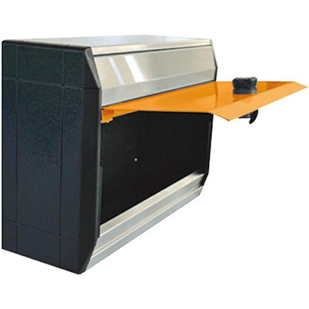NASTA Post KS-MB621S-L Front-in front-out drip-proof type Body: Depth 14.5cm Body: Height 28cm Body: Width 38cm 1 name tag (small), 1 name tag (large), 1 drainboard