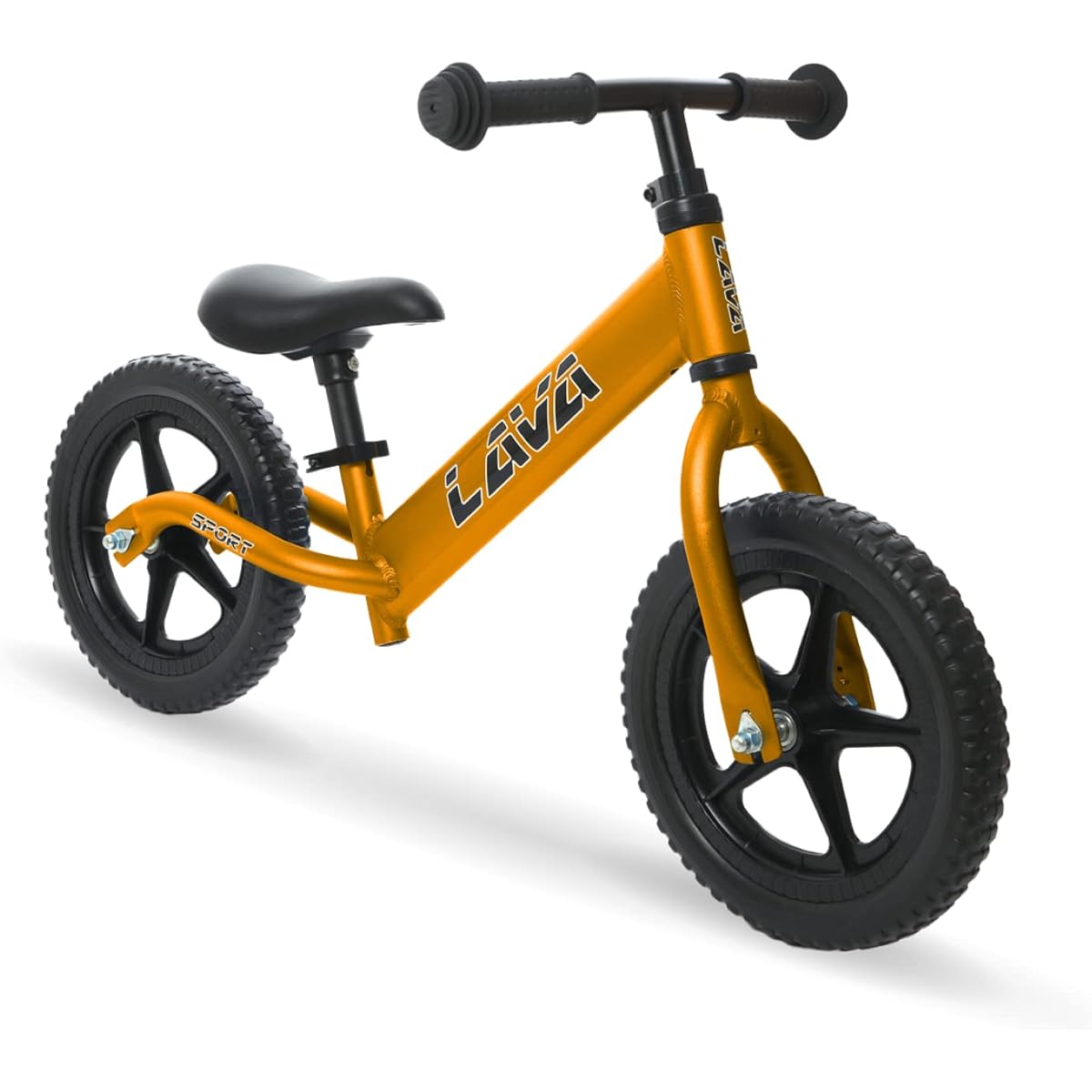 LAVA SPORT Balance Bike - Lightweight Aluminum Toddler Bike for Boys and Girls Ages 2, 3, 4, 5 - Pedal-Free Bike for Kids with Adjustable Handlebars and Seat, EVA Tires - Training Bike