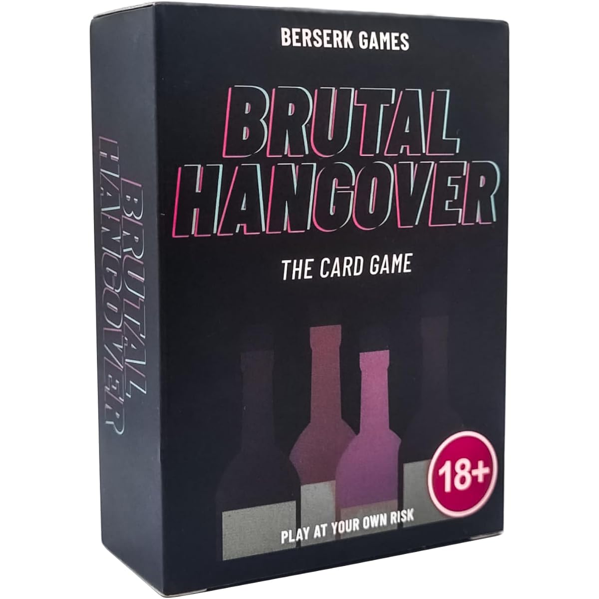 Brutal Hangover - 3 in 1 Card Game | Perfect for Game Nights, Parties, Hen Do, Stag Nights, Students and More