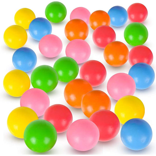 ArtCreativity High Bounce Balls for Kids, 144 Pieces Bouncing Balls in Assorted Solid Colors and Super High Bounce, Birthday Party Favors, Goodie Bag Fillers, Fun Assorted Colors