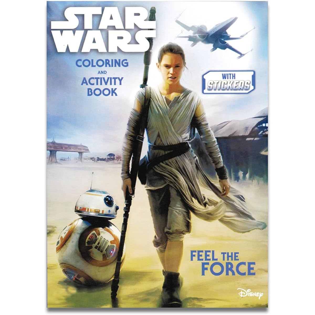 Star Wars Giant Coloring Book with Stickers (144 Pages)