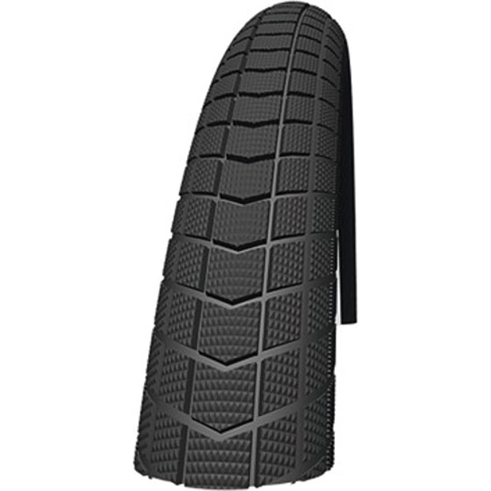 SCHWALBE [Genuine] Big Ben 26x2.15 Black Reflex Clincher Tire [Urban/Balloon Bike/City Riding]