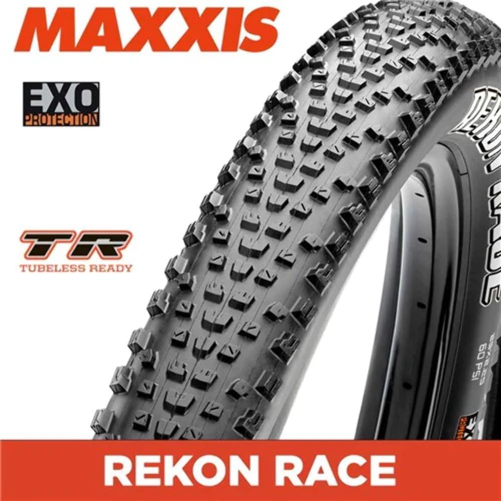 Maxxis Rekon Race Dual Compound Exo/Tr 27.5" Tire Black/F120 27.5X2.35