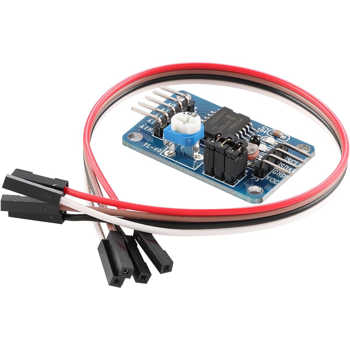 EC Buying 3 Pieces PCF8591 Module AD/DA Conversion Module Analog-Digital-Analog Conversion Module for Arduino
