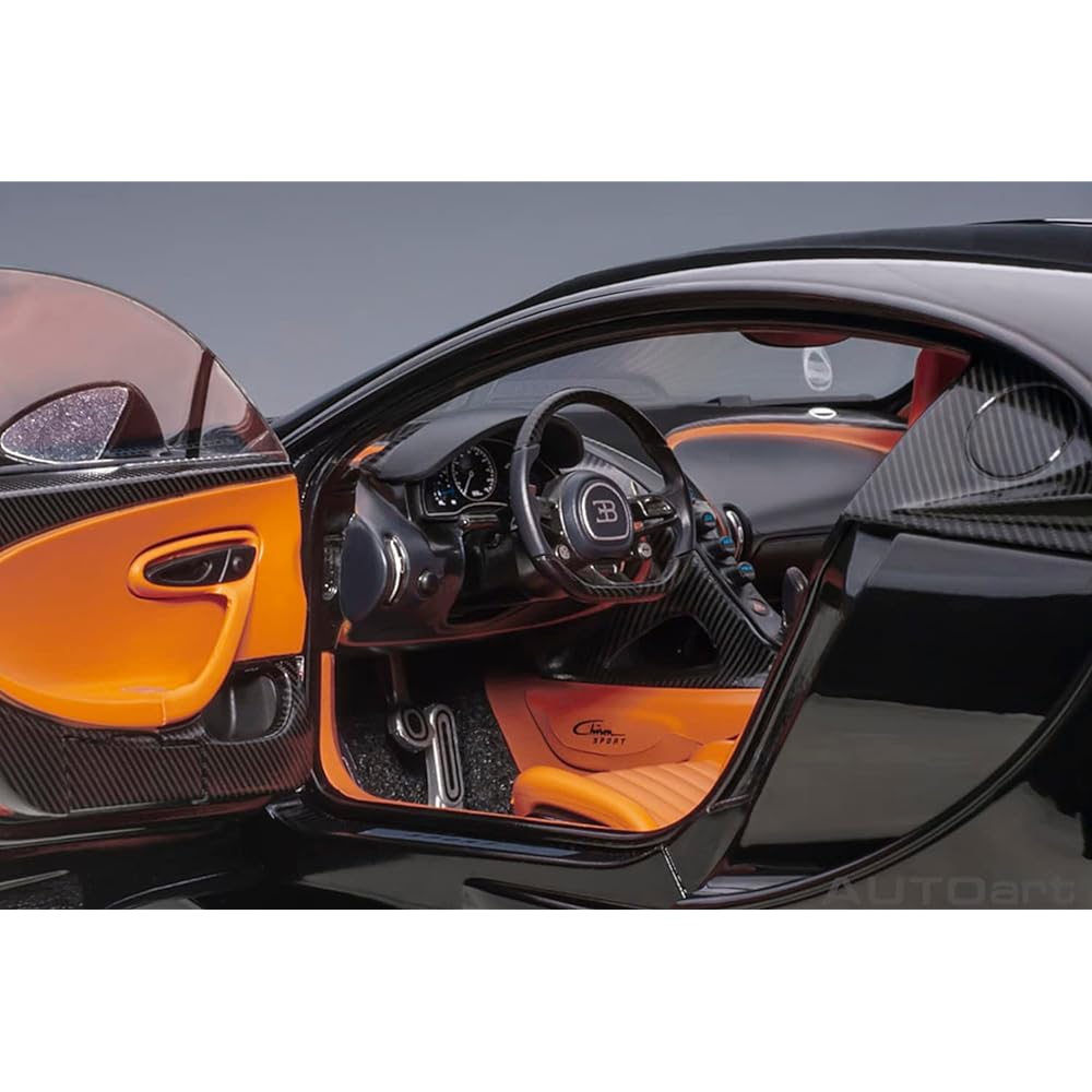 AUTOart 1/18 Bugatti Chiron Sport 2019 Black Finished Product 70999