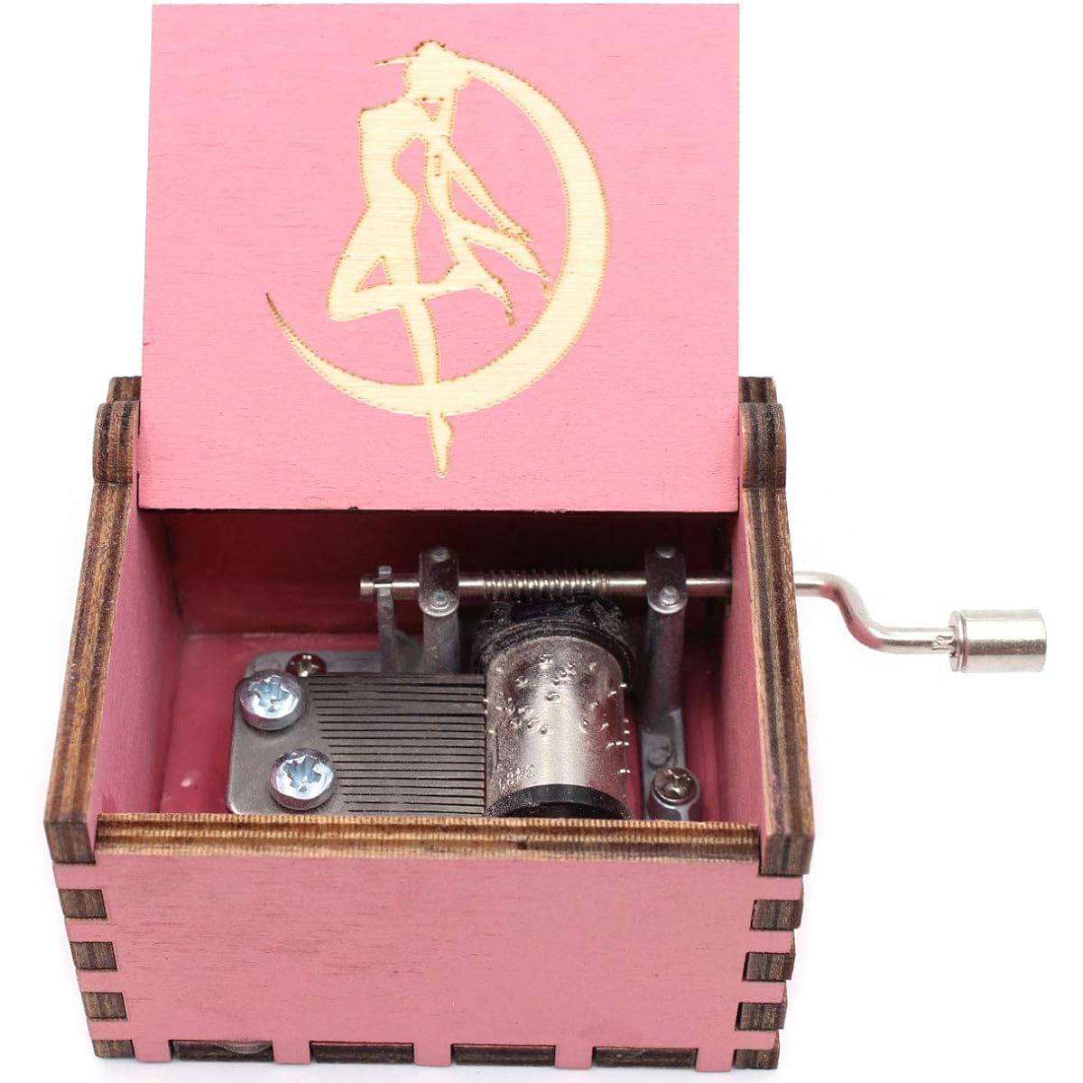 ukebobo Wooden Music Box Sailor M Music Box Sailor M Gift Plays Sailor Theme Song 1 Set