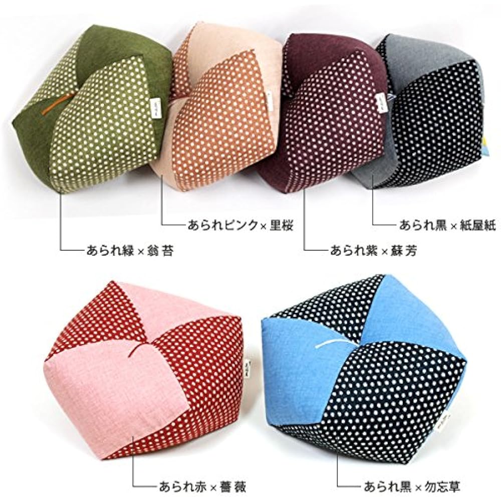 Ojami Kids Learning Arare Black x Forget-me-not Rakuchu Takaokaya Made in Japan
