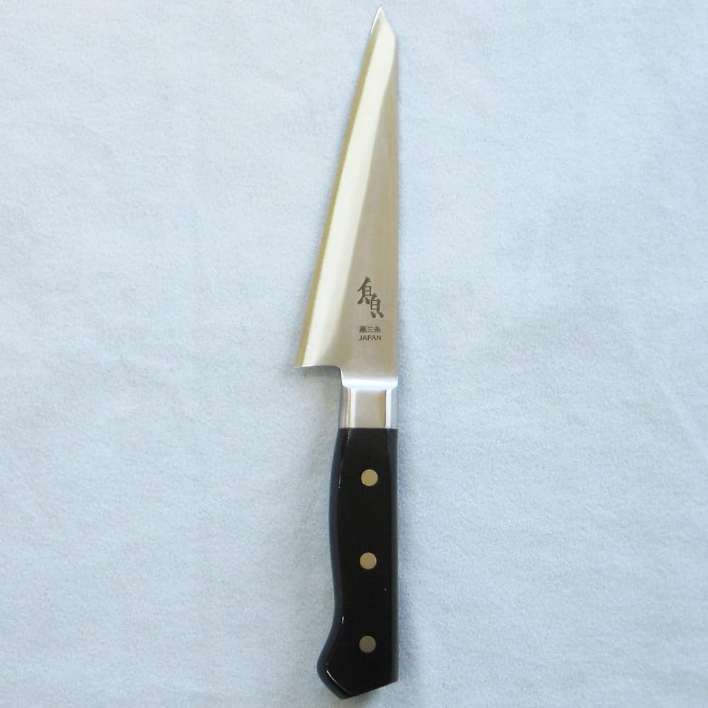 Nagao Fish Cleaning Knife, Small, Blade Length: 145mm, Molybdenum Vanadium Steel, Single Edge, Left Hand, Made in Japan