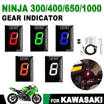 Speed Display Meter Gear Indicator Kawasaki Ninja 300 Ninja 250R Ninja 400R Ninja 400 Ninja 650 Ninja 1000 Motorcycle Accessories Speed Display Meter