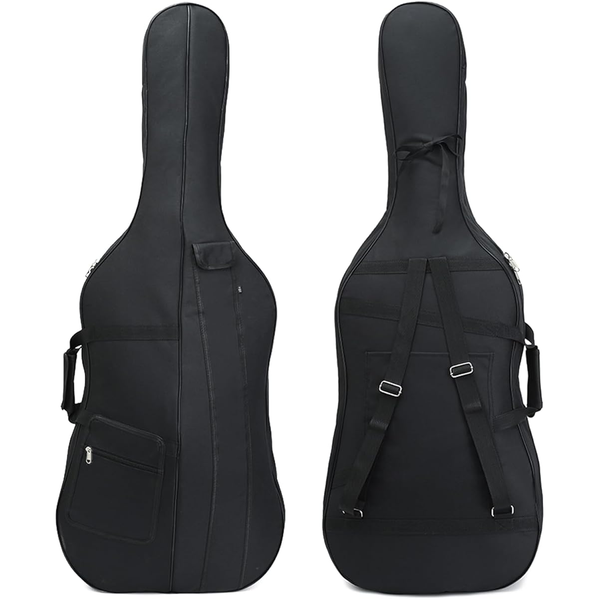 Cello Case Soft Padded for Cello Cello Gig Bag Travel Bag with Multiple Pockets Cello Gig Bag with Thick Padded Shoulder Strap & Handle (1/2)