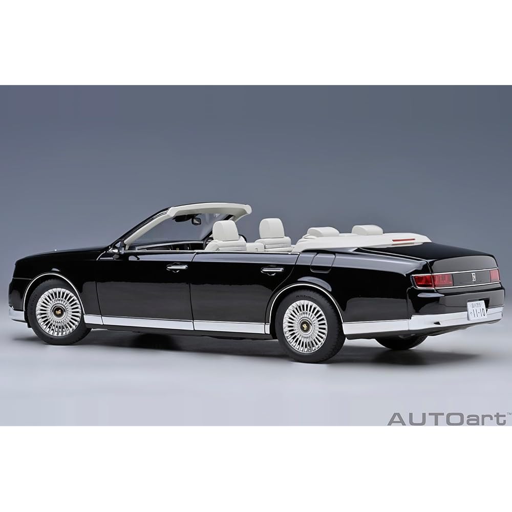 AUTOart 1/18 Toyota Century Convertible Kamui Eternal Black Finished Product