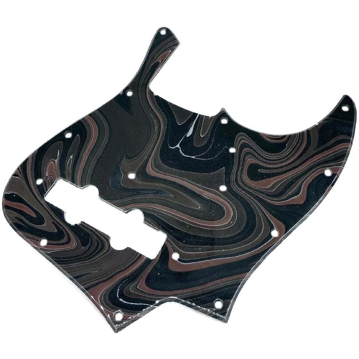 Jazz Bass Jazz Bass Marble Pickguard JA1-1 Compatible with Fender etc.