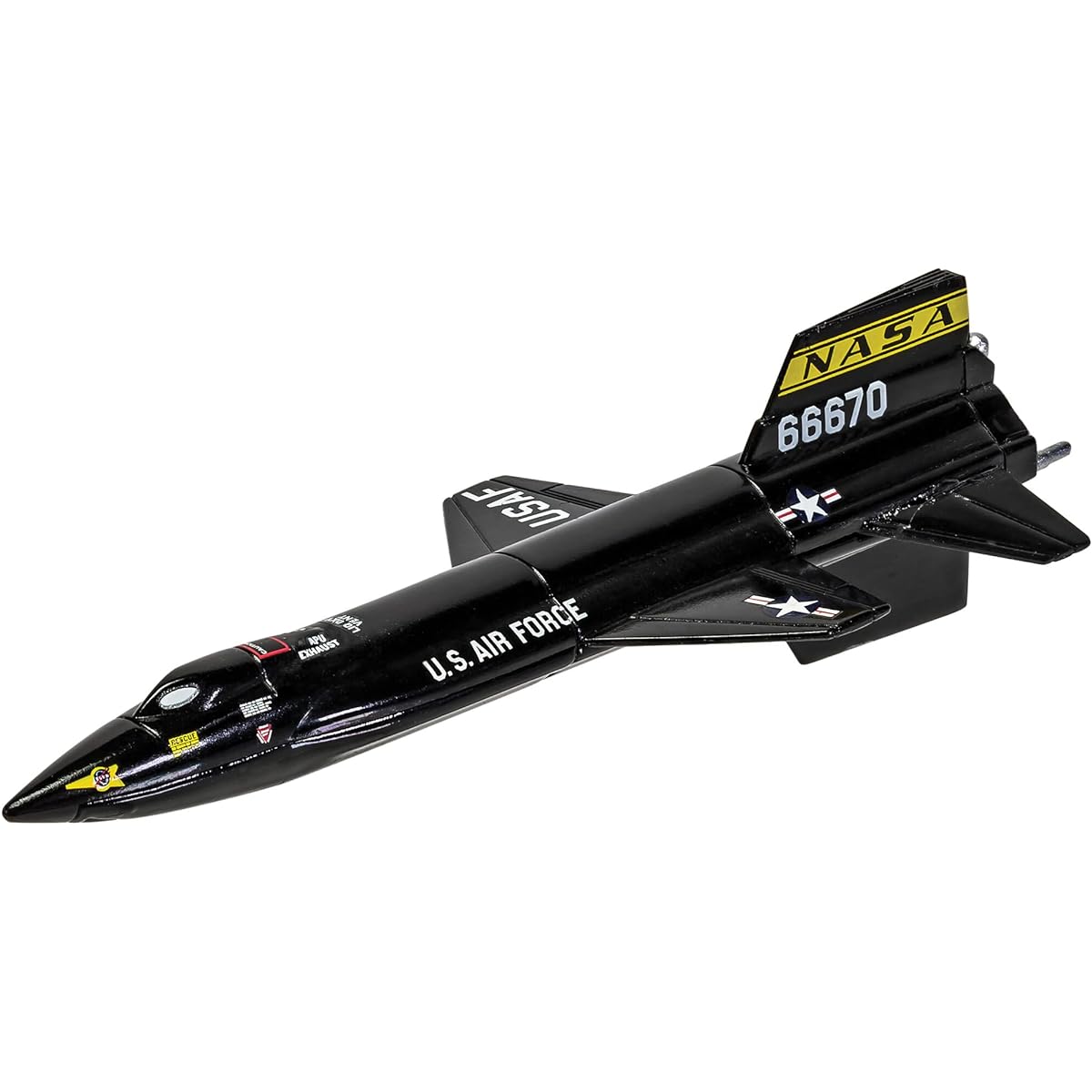 Corgi Diecast Smithsonian Collection North American X-15 Miniature Scale Display Model Aircraft CS913053 Black