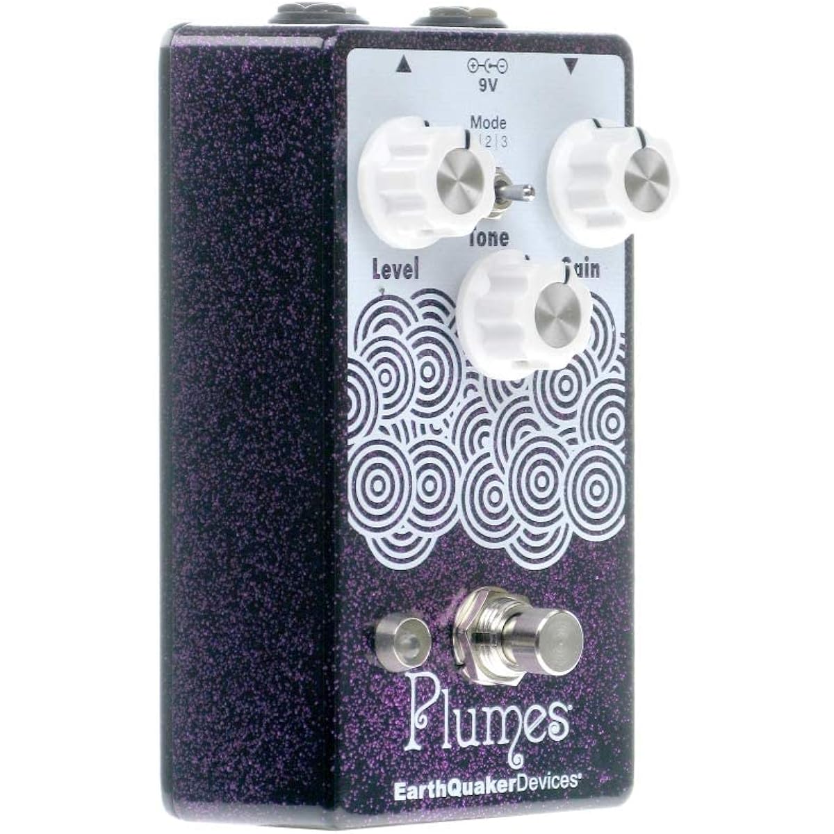 EarthQuaker Devices Plumes Small Signal Shredder Purple Sparkle (Gear Hero Exclusive)