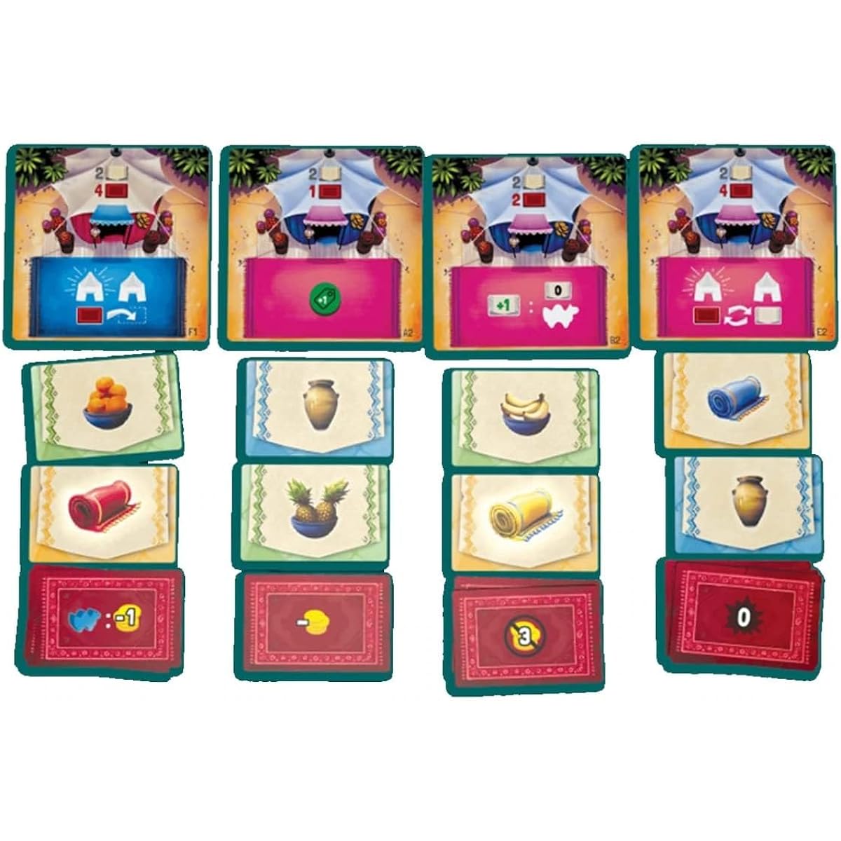 Camel Up Off Season Board Game by Pretzel Games Strategy Board Game Dice Game Family Board Game for Adults and Kids Ages 8+ 3-5 Players Average Play Time 30-45 minutes