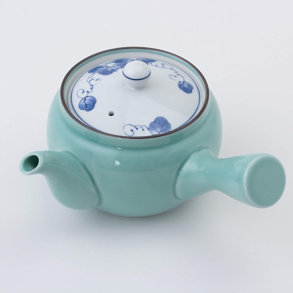Hasami ware teapot tea set, grape pattern, gift box 31808 TCS014