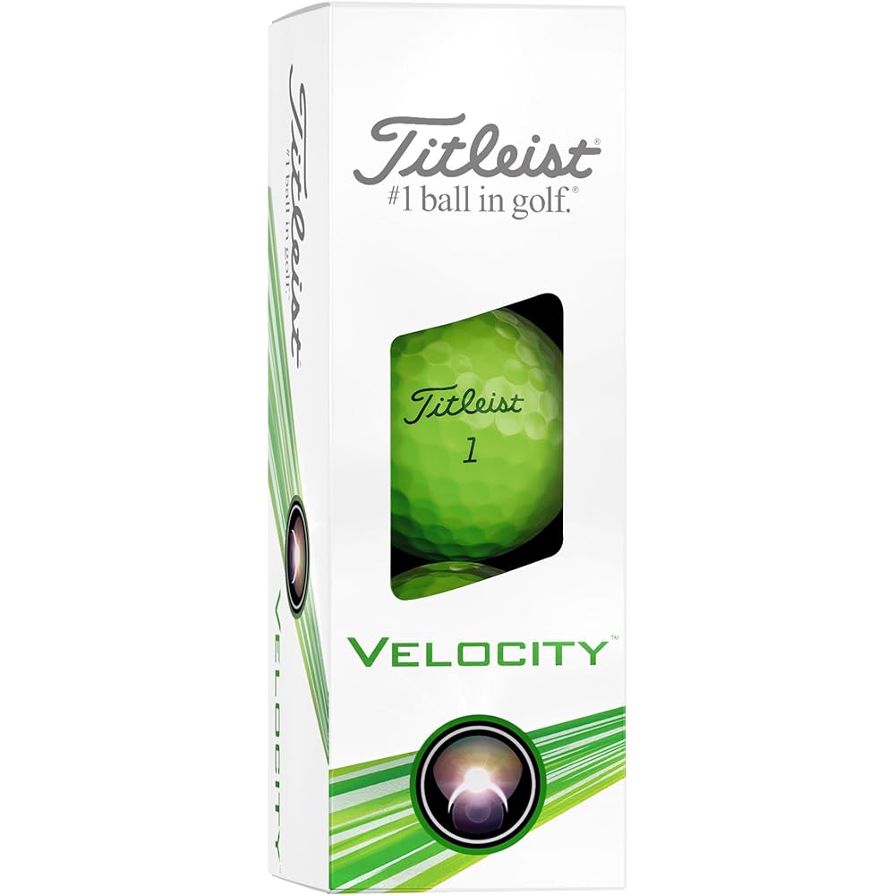 TITLEIST Golf Ball 24 VELOCITY GREEN DZ Unisex Green